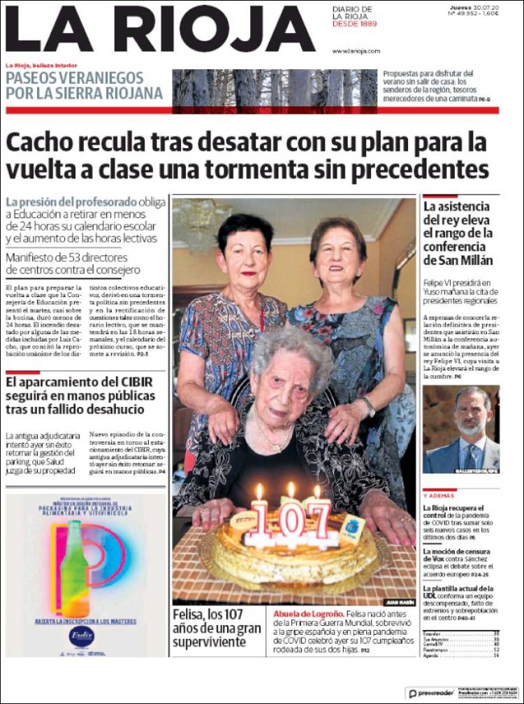 Portada de La Rioja (Espa&ntilde;a)