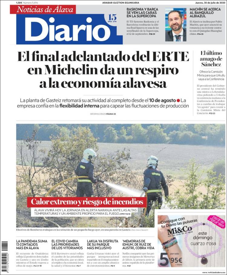 Portada de Noticias de Álava (Espa&ntilde;a)