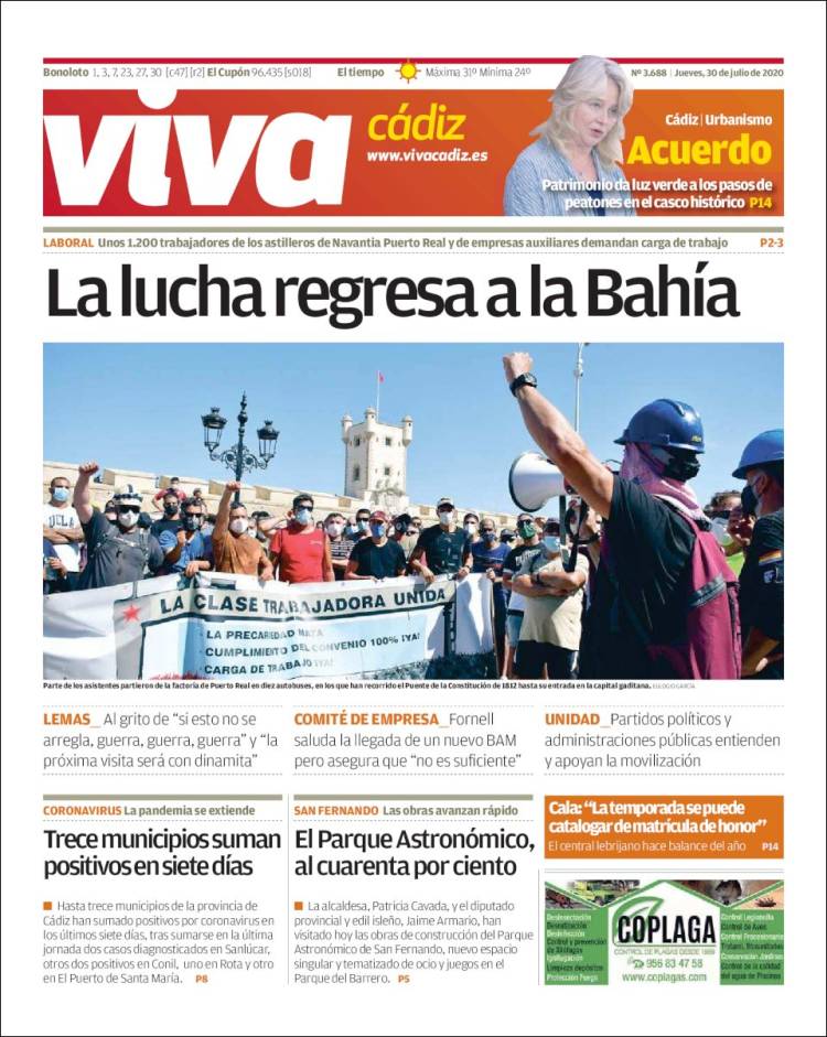 Portada de Viva Cadiz (Espa&ntilde;a)