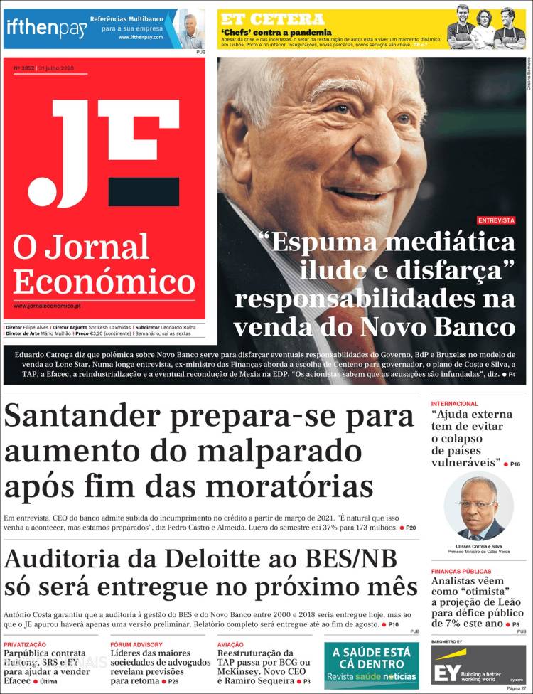 Portada de Oje (Portugal)