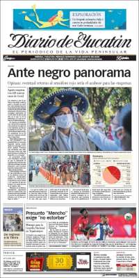 Portada de Diario de Yucatán (Mexico)