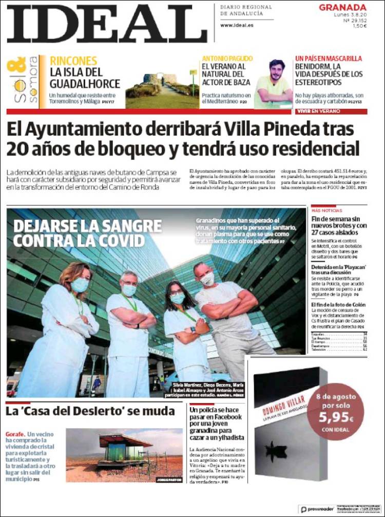 Portada de Ideal (Espa&ntilde;a)