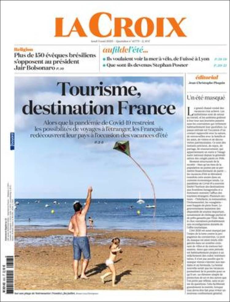 Portada de La Croix (Francia)