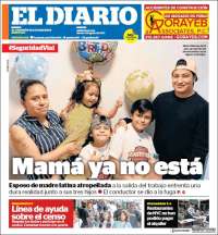 Portada de El Diario NY (USA)