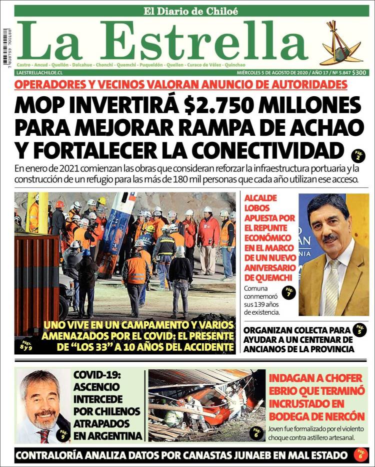 Portada de Estrella de Chiloé (Chile)