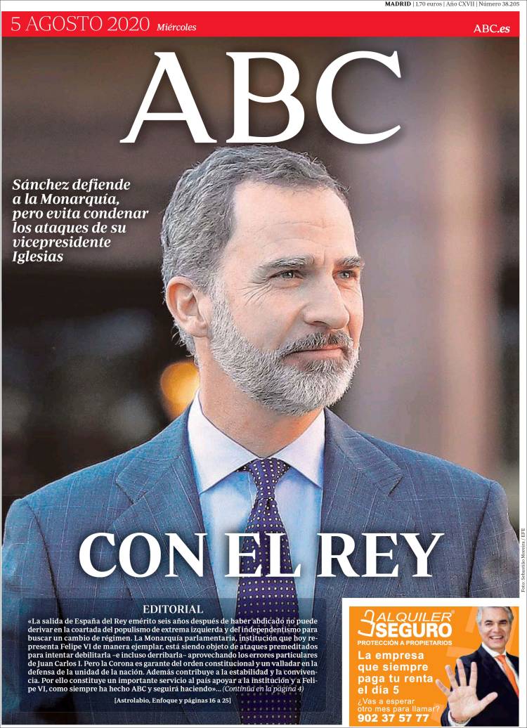 Portada de ABC (Espa&ntilde;a)