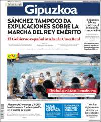 Portada de Noticias de Gipuzkoa (Espa&ntilde;a)