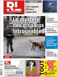 Portada de Le Republicain Lorrain (Francia)