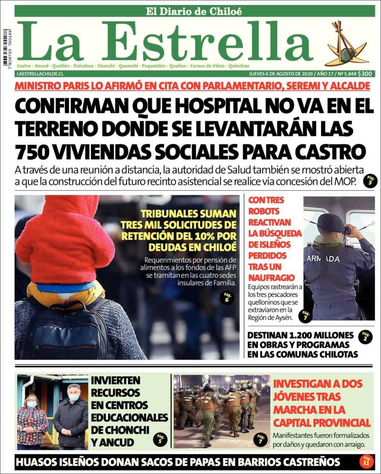 Portada de Estrella de Chiloé (Chile)