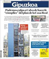 Portada de Noticias de Gipuzkoa (Espa&ntilde;a)