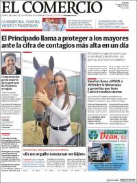 Portada de El Comercio - Gijón (Espa&ntilde;a)