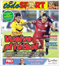 Portada de TodoSport (Perú)