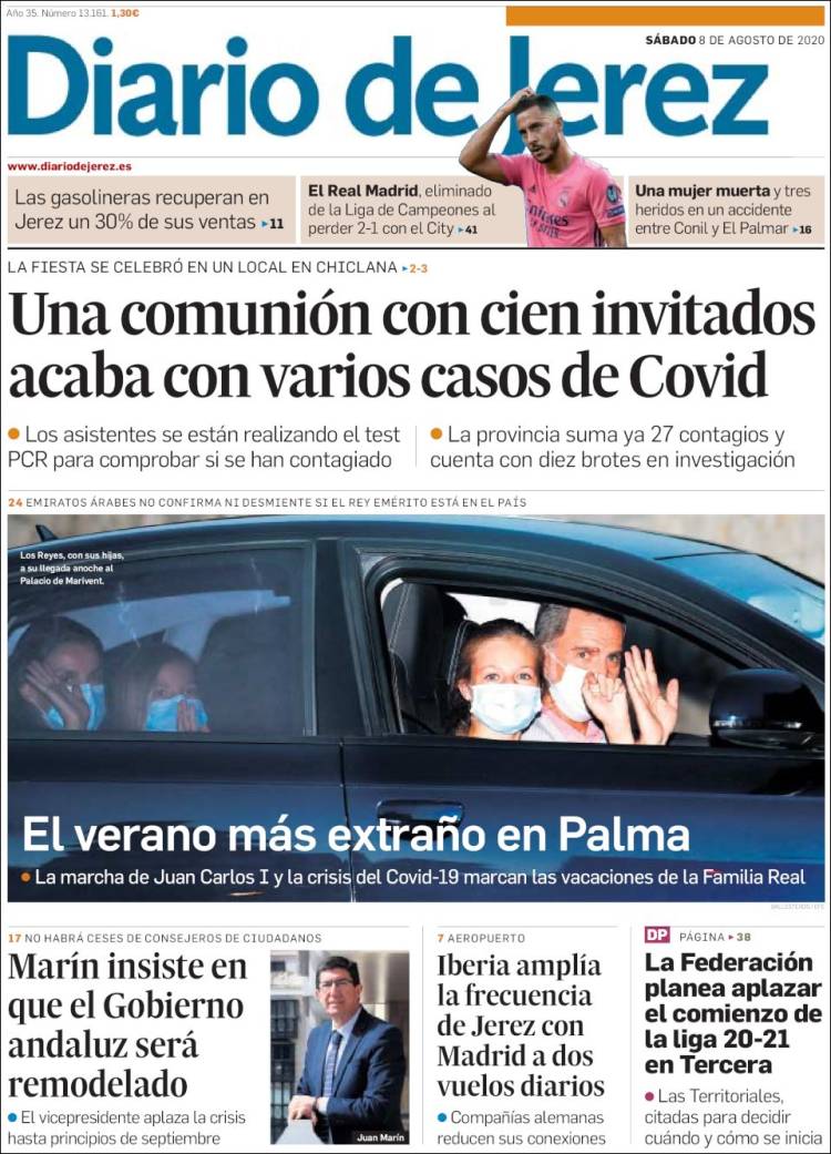 Portada de Diario de Jerez (España)