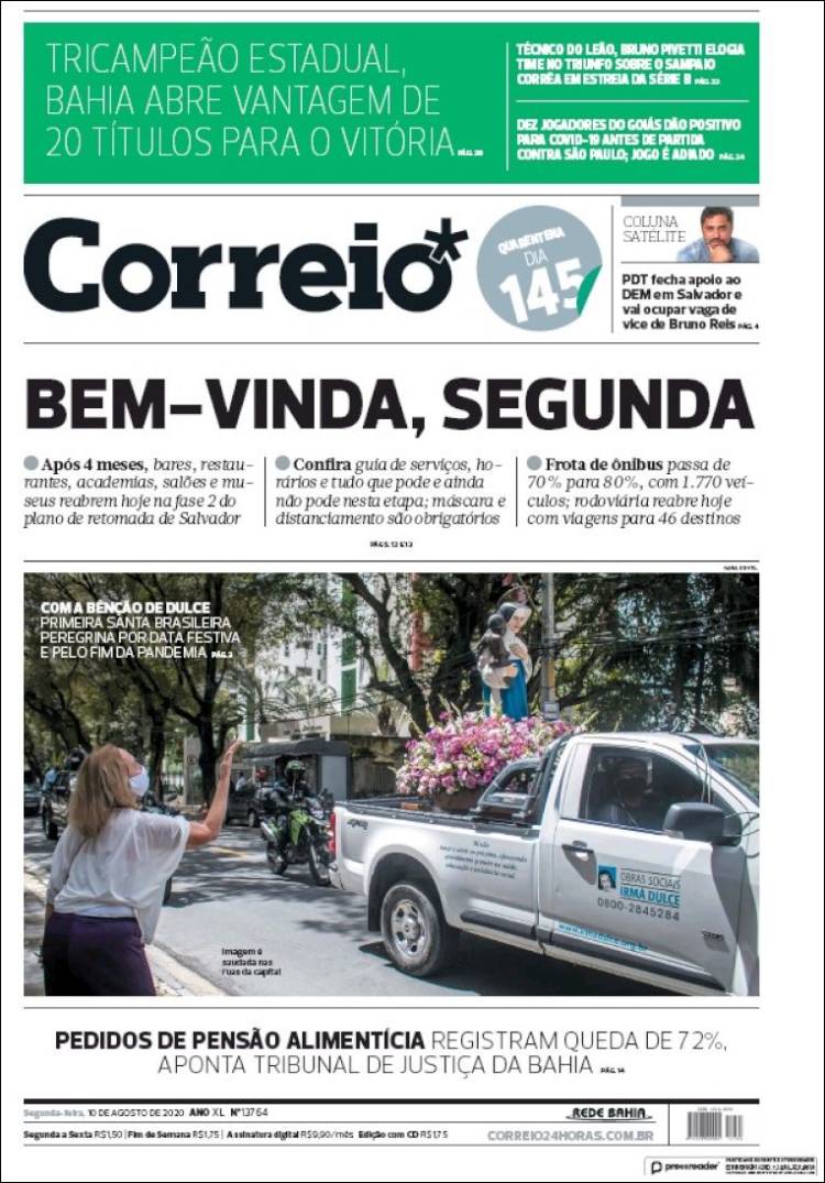 Portada de Correio* (Brasil)
