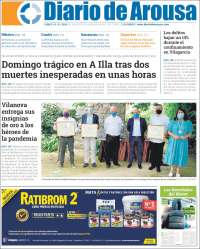 Portada de Diario de Arousa (Espa&ntilde;a)