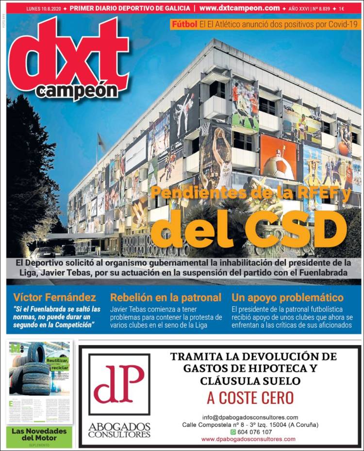 Portada de DTX Deporte Campeón (Espa&ntilde;a)