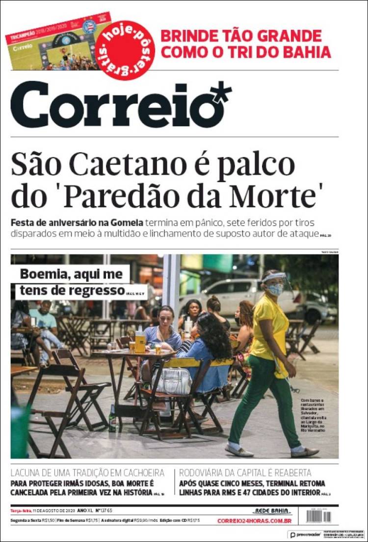 Portada de Correio* (Brasil)