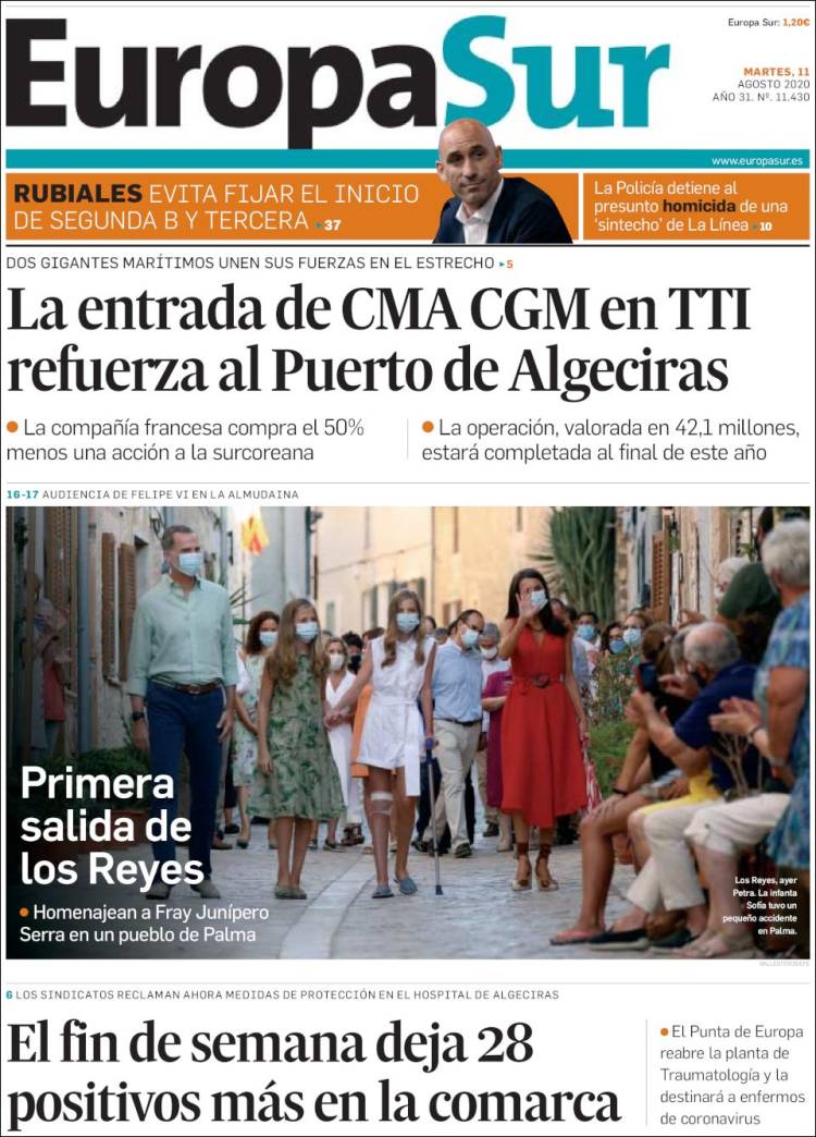 Portada de Europa Sur (Espa&ntilde;a)