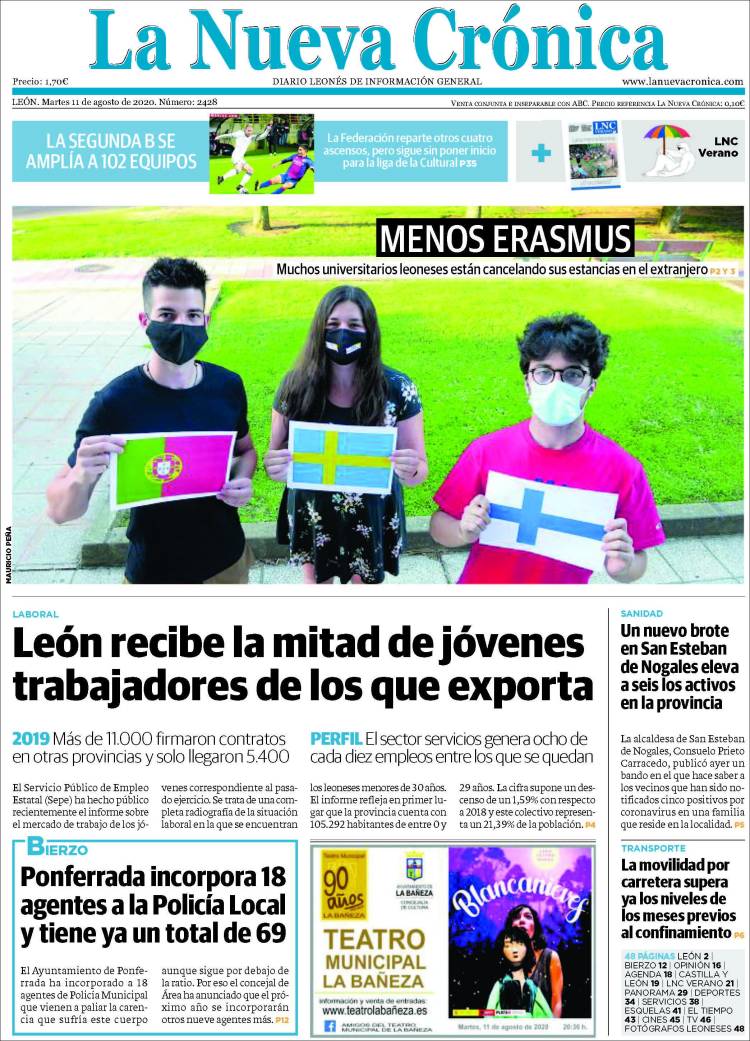 Portada de La Nueva Crónica (Espa&ntilde;a)