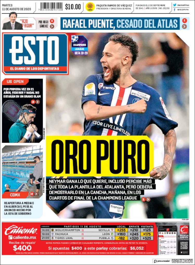 Portada de Esto (M&eacute;xico)