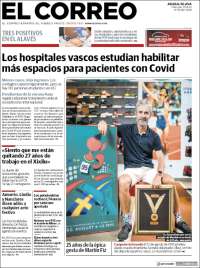 Portada de El Correo - Álava (Espa&ntilde;a)