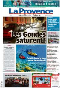 Portada de La Provence (Francia)