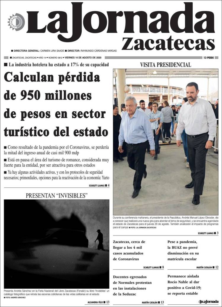 Portada de Jornada de Zacatecas (Mexico)