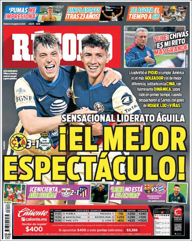 Portada de Record (Mexico)