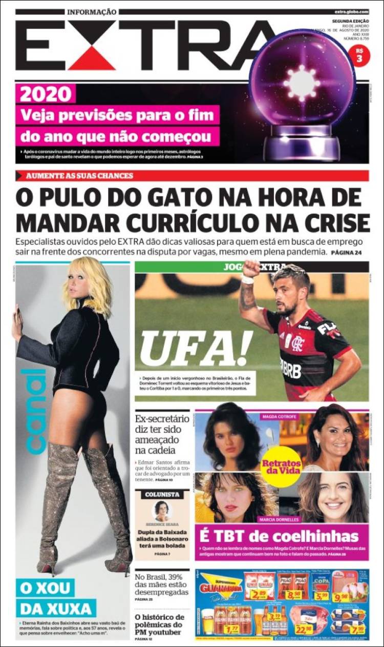Portada de Extra (Brasil)