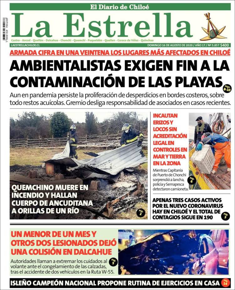 Portada de Estrella de Chiloé (Chile)