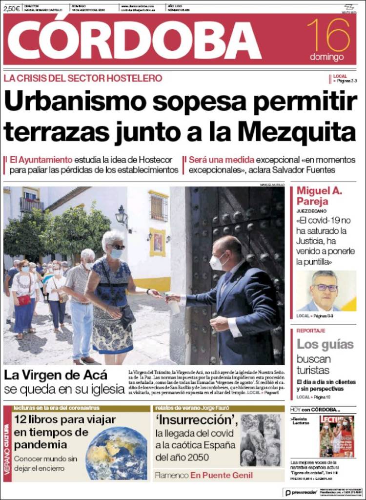 Portada de Diario de Córdoba (Espa&ntilde;a)