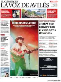 Portada de El Comercio - Avilés (Espa&ntilde;a)