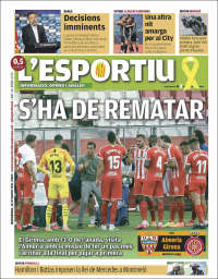 Portada de L'Esportiu : Girona (Espa&ntilde;a)