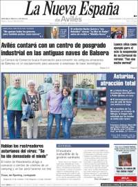 Portada de La Nueva España - Avilés (Espa&ntilde;a)
