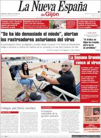 Portada de La Nueva España - Gijón (Espa&ntilde;a)
