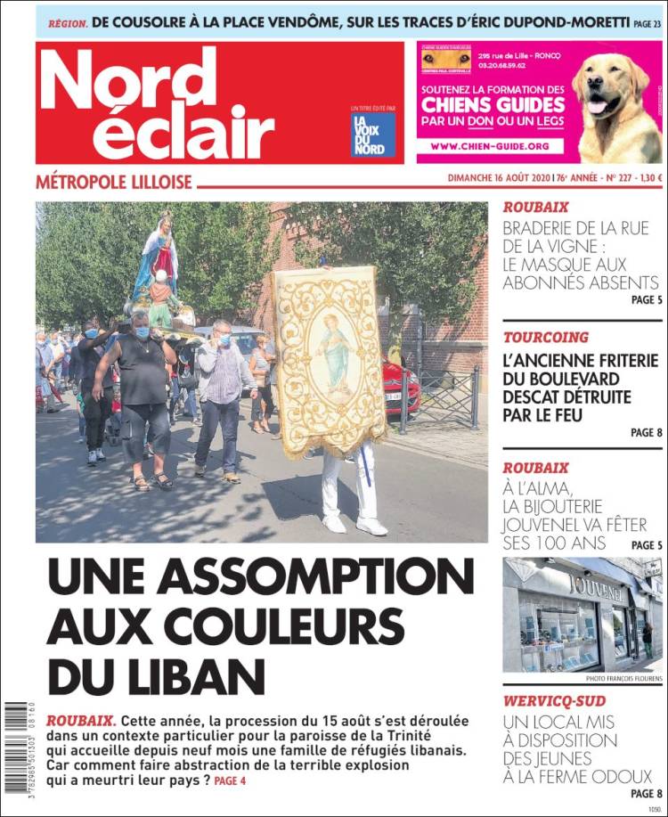 Portada de Nord Éclair (Francia)