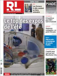 Portada de Le Republicain Lorrain (Francia)