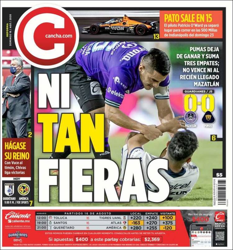 Portada de Cancha (Mexico)