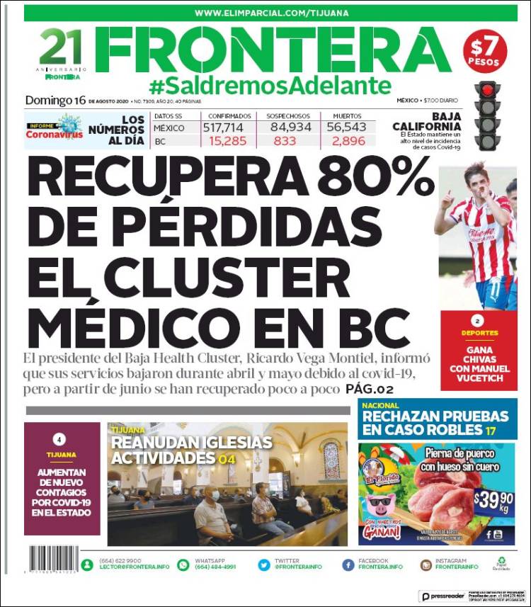 Portada de Frontera (Mexico)