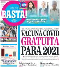 Portada de Diario Basta (M&eacute;xico)