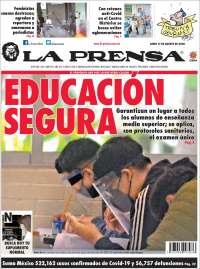Portada de La Prensa (M&eacute;xico)