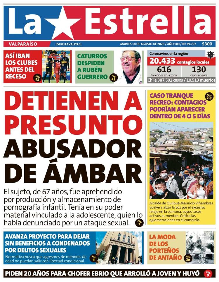 Portada de Estrella de Valparaiso (Chile)