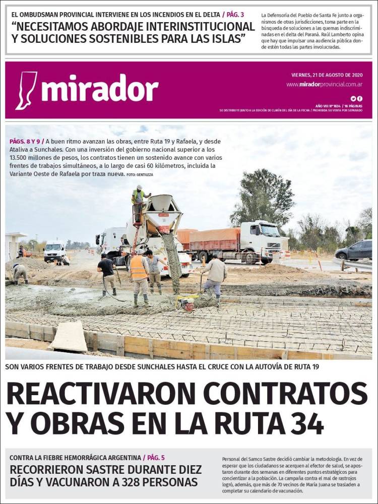 Portada de Mirador Provincial (Argentina)