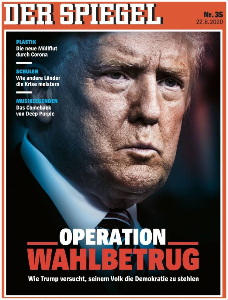 Portada de Der Spiegel (Alemania)