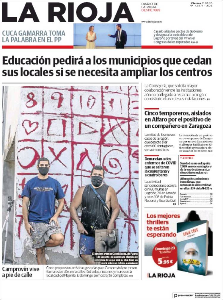 Portada de La Rioja (Espa&ntilde;a)