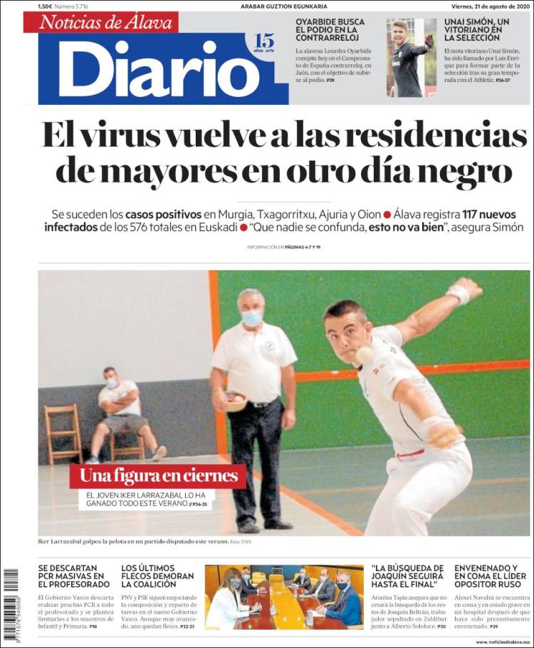 Portada de Noticias de Álava (Espa&ntilde;a)