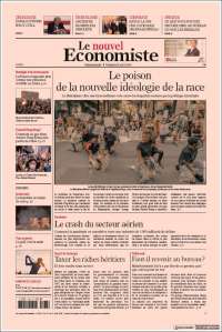 Portada de Le nouvel Economiste (Francia)