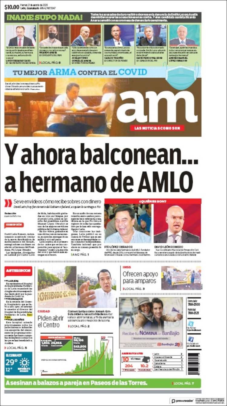 Portada de Al Día A.M. (M&eacute;xico)