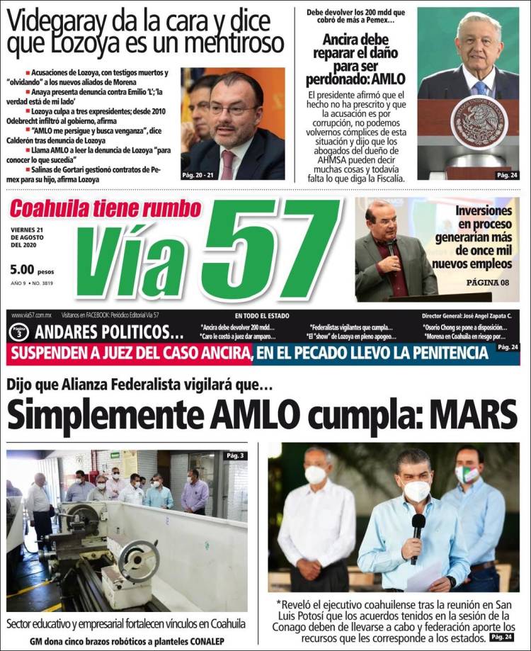 Portada de Via57 (M&eacute;xico)