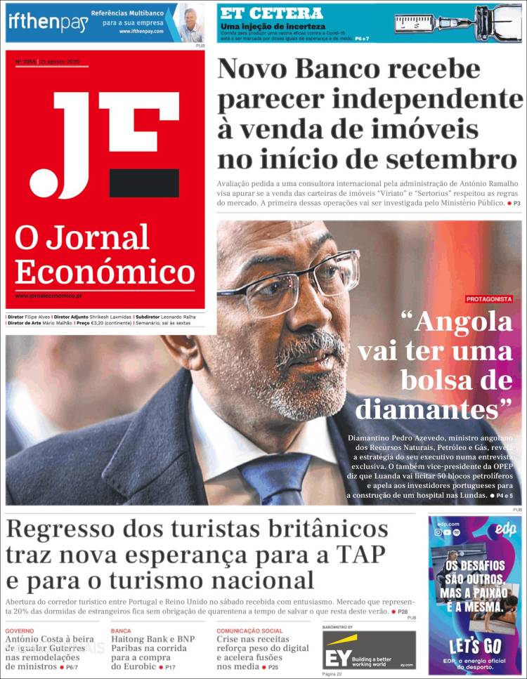 Portada de Oje (Portugal)